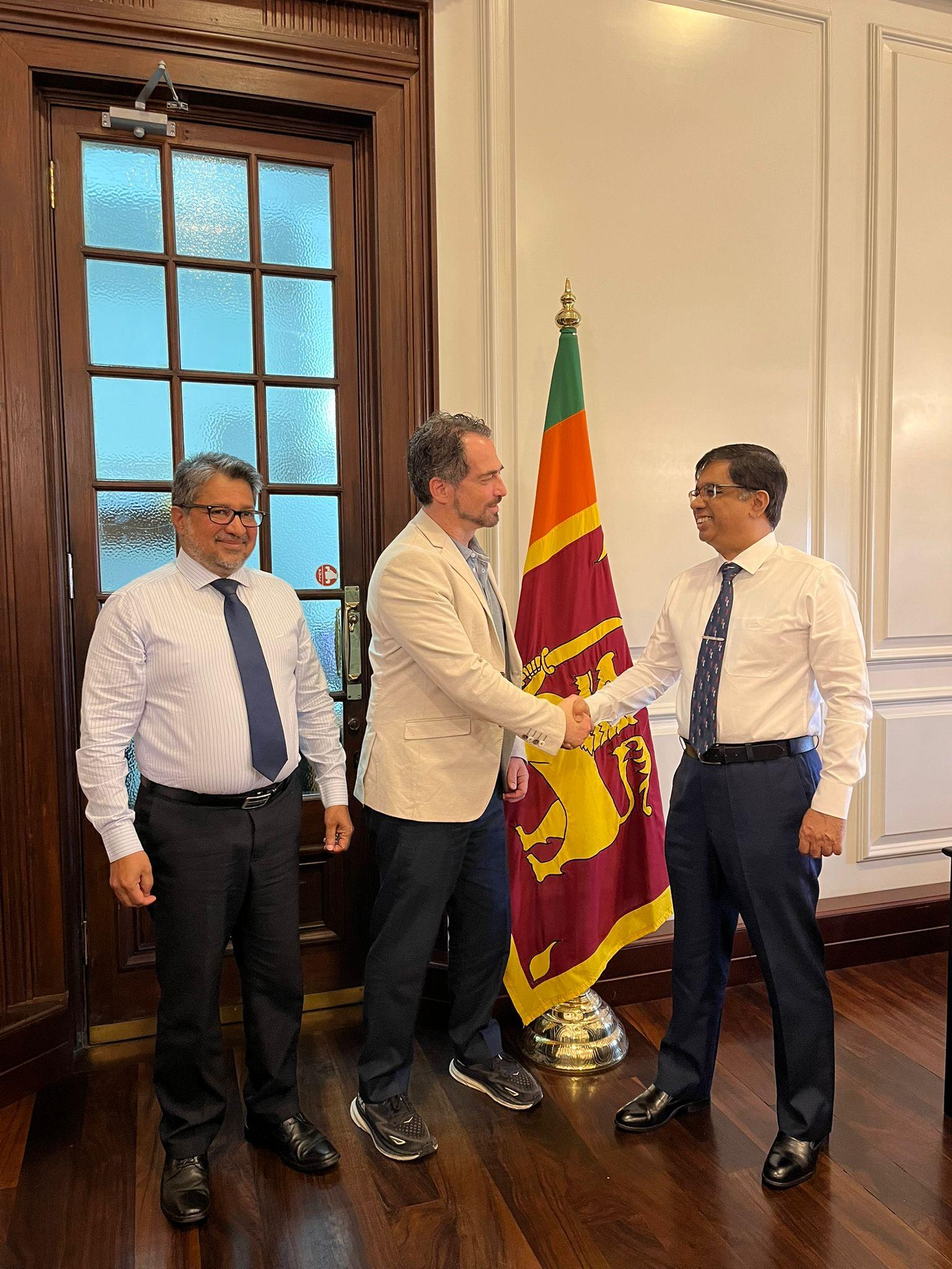 Steve Reinharz in Sri Lanka